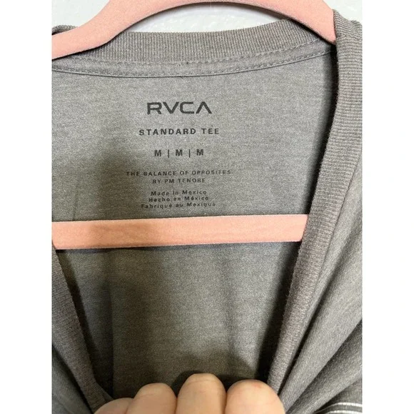 RVCA Gray Graphic T-Shirt - Picture 5 of 6